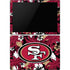 NFL San Francisco 49ers Tropical Print Surface Pro 6 Skin
