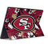 NFL San Francisco 49ers Tropical Print Surface Pro 6 Skin