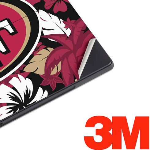 NFL San Francisco 49ers Tropical Print Surface Pro 6 Skin