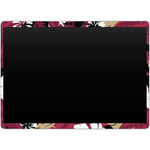 NFL San Francisco 49ers Tropical Print Surface Pro 8 Skin