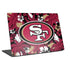 NFL San Francisco 49ers Tropical Print Universal Laptop 12in (9.8 x 6.8in) Skin