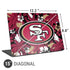 NFL San Francisco 49ers Tropical Print Universal Laptop 15in (12.2 x 8.8in) Skin