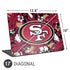 NFL San Francisco 49ers Tropical Print Universal Laptop 17in (13.8 x 10in) Skin