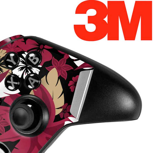 NFL San Francisco 49ers Tropical Print Xbox One Elite Controller Skin