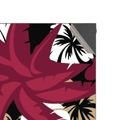 NFL San Francisco 49ers Tropical Print Xbox Series X Console Skin