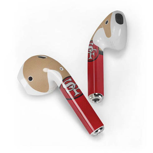 NFL San Francisco 49ers Vintage Apple AirPods Skin