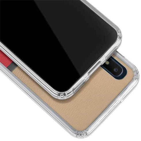 NFL San Francisco 49ers Vintage Galaxy A10e Clear Case
