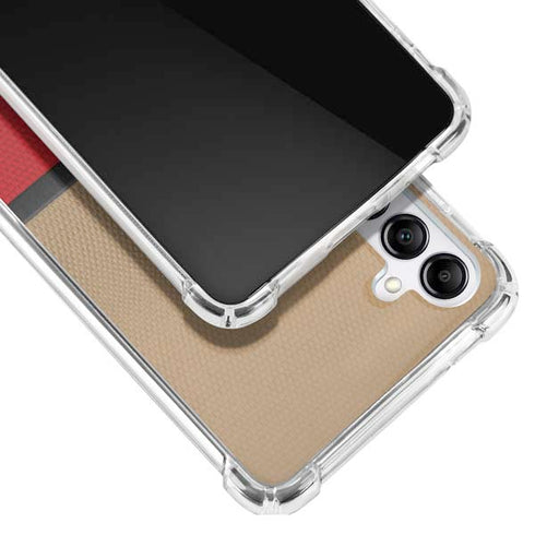 NFL San Francisco 49ers Vintage Galaxy A14 5G Clear Case