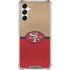 NFL San Francisco 49ers Vintage Galaxy A15 5G Clear Case