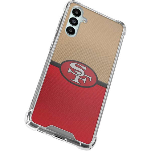 NFL San Francisco 49ers Vintage Galaxy A15 5G Clear Case