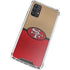 NFL San Francisco 49ers Vintage Galaxy A32 5G Clear Case