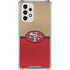 NFL San Francisco 49ers Vintage Galaxy A53 5G Clear Case