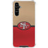 NFL San Francisco 49ers Vintage Galaxy A54 5G Clear Case