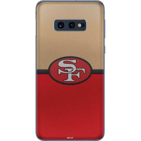 NFL San Francisco 49ers Vintage Galaxy S10e Skin