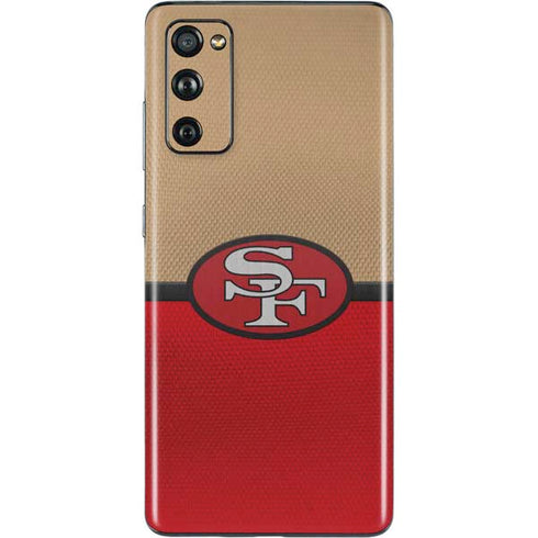 NFL San Francisco 49ers Vintage Galaxy S20 Fan Edition Skin