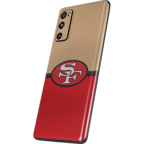 NFL San Francisco 49ers Vintage Galaxy S20 Fan Edition Skin