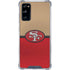 NFL San Francisco 49ers Vintage Galaxy S20 FE Clear Case