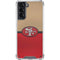 NFL San Francisco 49ers Vintage Galaxy S21 5G Clear Case