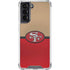 NFL San Francisco 49ers Vintage Galaxy S22 Clear Case