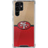 NFL San Francisco 49ers Vintage Galaxy S22 Ultra Clear Case