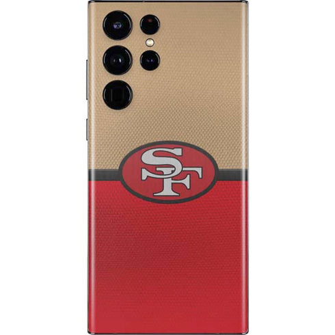 NFL San Francisco 49ers Vintage Galaxy S22 Ultra Skin