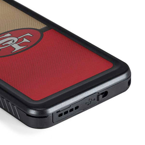 NFL San Francisco 49ers Vintage Galaxy S23 Plus Waterproof Case