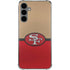 NFL San Francisco 49ers Vintage Galaxy S24 Plus Clear Case