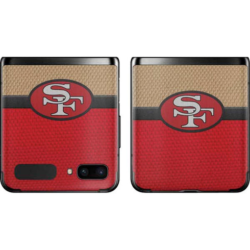 NFL San Francisco 49ers Vintage Galaxy Z Flip Skin