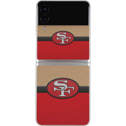 NFL San Francisco 49ers Vintage Galaxy Z Flip3 5G Skin