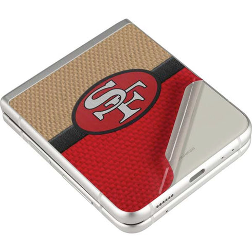 NFL San Francisco 49ers Vintage Galaxy Z Flip3 5G Skin