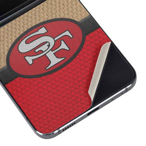 NFL San Francisco 49ers Vintage Galaxy Z Flip5 5G Skin