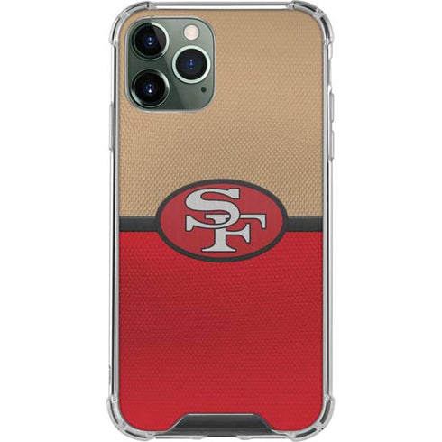 NFL San Francisco 49ers Vintage iPhone 12 Pro Clear Case