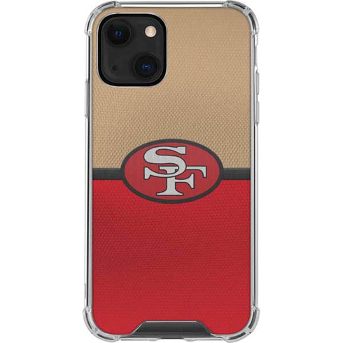 NFL San Francisco 49ers Vintage iPhone 13 Clear Case