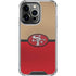 NFL San Francisco 49ers Vintage iPhone 13 Pro Clear Case