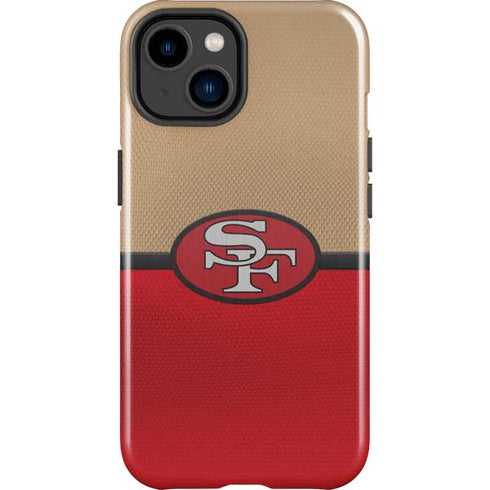 NFL San Francisco 49ers Vintage iPhone 15 Plus Impact Case