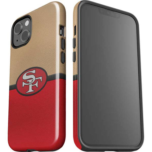 NFL San Francisco 49ers Vintage iPhone 15 Plus Impact Case
