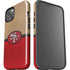 NFL San Francisco 49ers Vintage iPhone 15 Impact Case