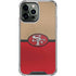 NFL San Francisco 49ers Vintage iPhone 15 Pro Max Clear Case