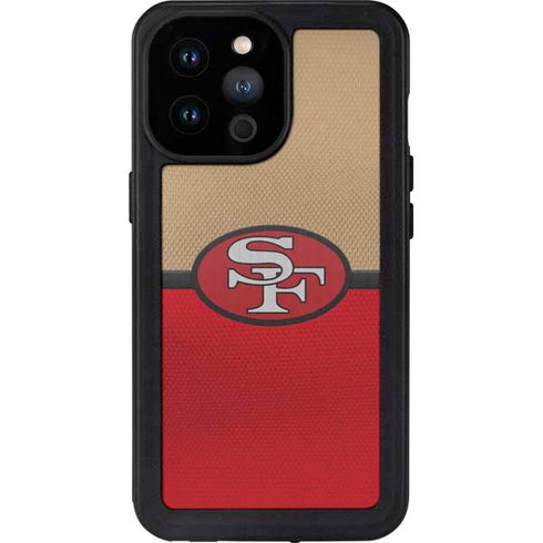 NFL San Francisco 49ers Vintage iPhone 14 Pro Max Waterproof Case