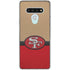 NFL San Francisco 49ers Vintage LG Stylo 6 Clear Case