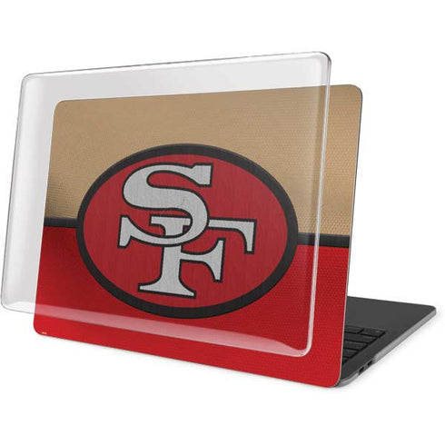 NFL San Francisco 49ers Vintage MacBook Pro 13in (2020) Case plus Skin