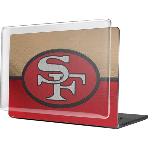 NFL San Francisco 49ers Vintage MacBook Pro 16in (2021-25) Case plus Skin