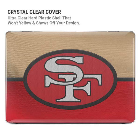 NFL San Francisco 49ers Vintage MacBook Pro 16in (2021-25) Case plus Skin