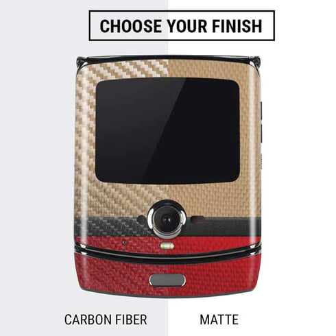 NFL San Francisco 49ers Vintage Motorola RAZR Skin