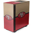 NFL San Francisco 49ers Vintage NZXT H510 Compact ATX Mid-Tower Case Skin
