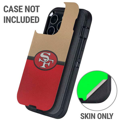 NFL San Francisco 49ers Vintage Otterbox Defender iPhone Skin