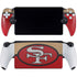 NFL San Francisco 49ers Vintage PlayStation Portal Remote Player Skin