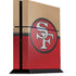 NFL San Francisco 49ers Vintage PS4 Console Skin