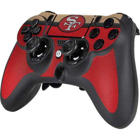 NFL San Francisco 49ers Vintage PS4/PC SCUF Impact Controller Skin