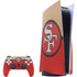 NFL San Francisco 49ers Vintage PS5 Bundle Skin